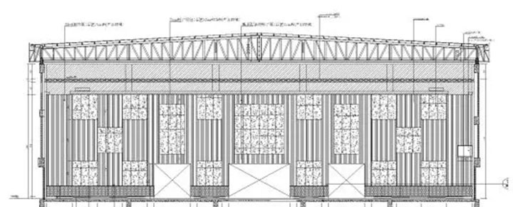 宴會(huì)廳后墻立面布置圖
