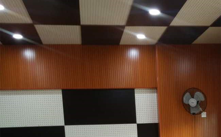 東莞市小學多功能室吸音板工程