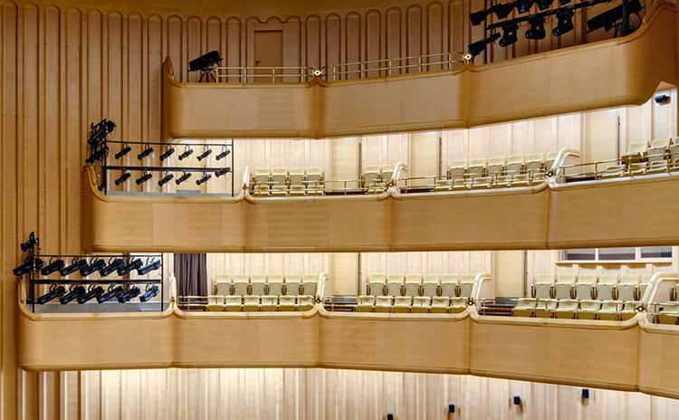 福建寧德禮堂孔木吸音材料聲學工程