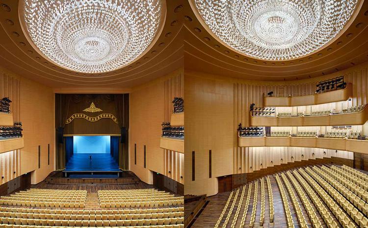 福建寧德禮堂孔木吸音材料聲學工程